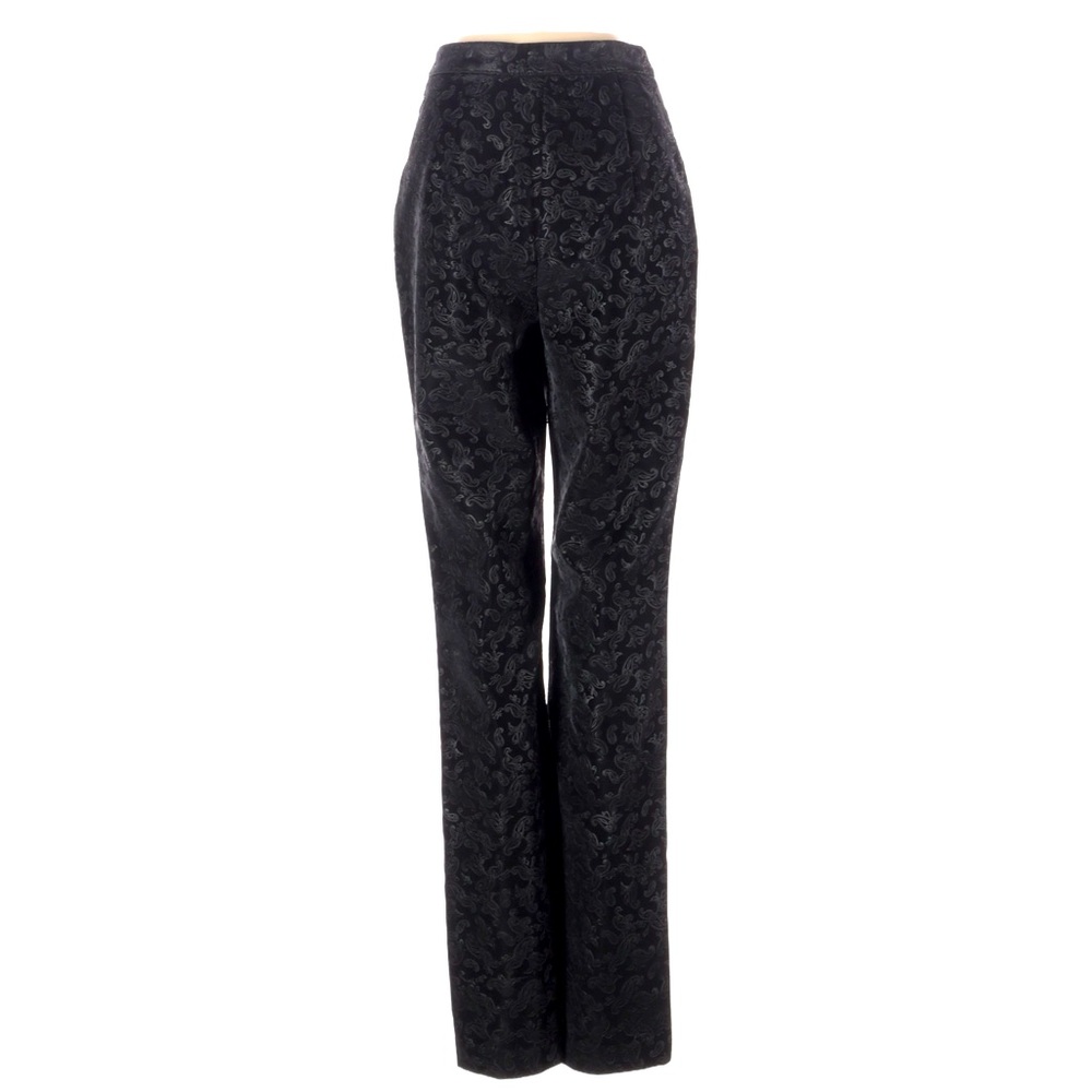 NA-KD Faux Leather Embossed Front Split Pants - Picture 2 of 4